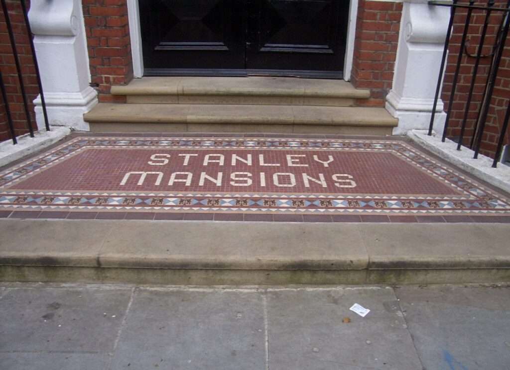 Bespoke Entranceway-Stanley Mansions after restoration