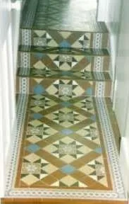 Blenheim Pattern and Telford Border with Step