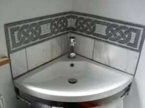 Celtic Knotwork Pattern Basin
