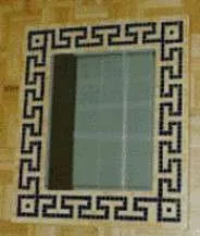 Greek Keywork Mirror Frame