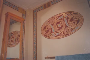 Lindisfarne Panel and Durrow Border