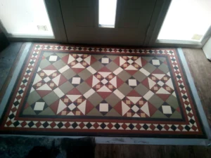 Colchester lobby with Austin border