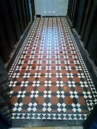 Warwick path with Kingsley border Hallway